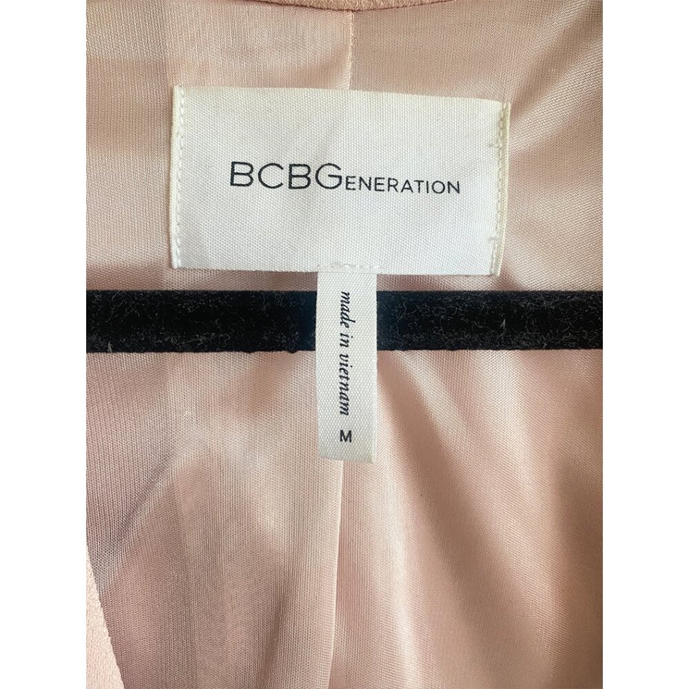 Bcbgeneration Drape Front Jacket | Color: Rose Sm… - image 6
